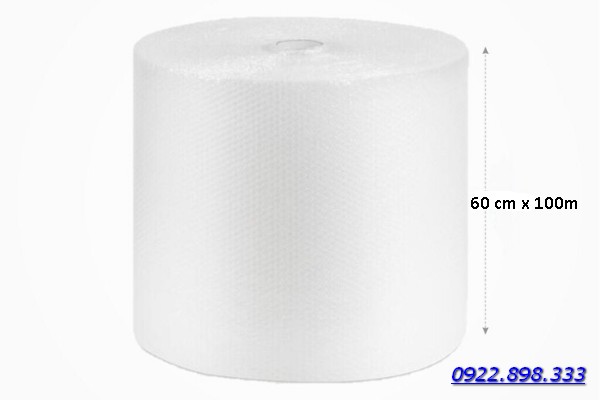 Cuộn xốp hơi 60cm x 100 mét - MÀNG XỐP HƠI, XỐP BÓP NỔ, XỐP KHÍ, XỐP GIẢM CHẤN BỌC HÀNG, GÓI HÀNG TẠI HÀ NỘI